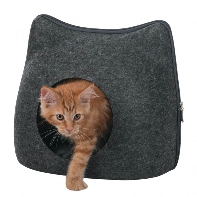 Trixie Cat Kuschelhöhle aus Filz – Produktansicht
