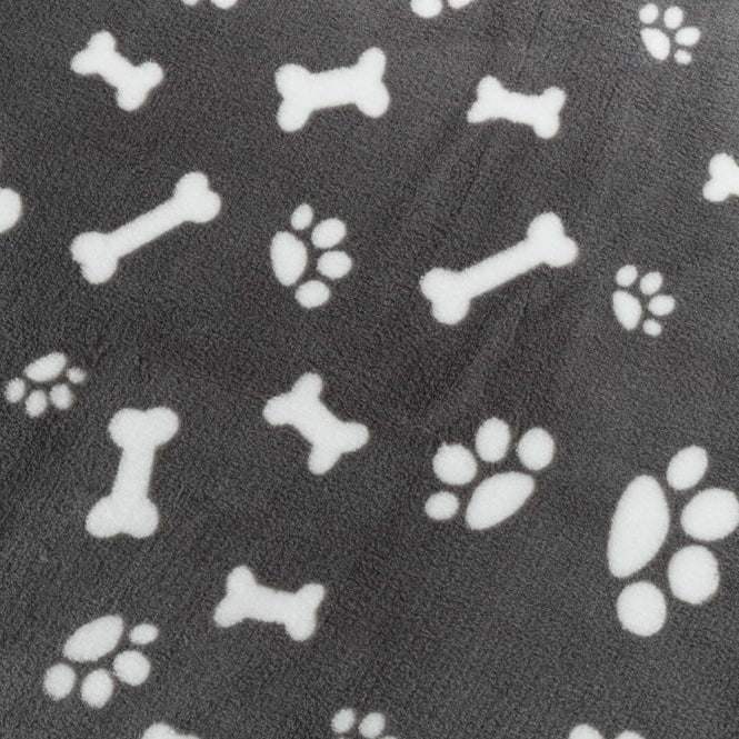 Trixie Kenny Kuscheldecke für Hunde und Katzen – Grau - 100 × 75 cm