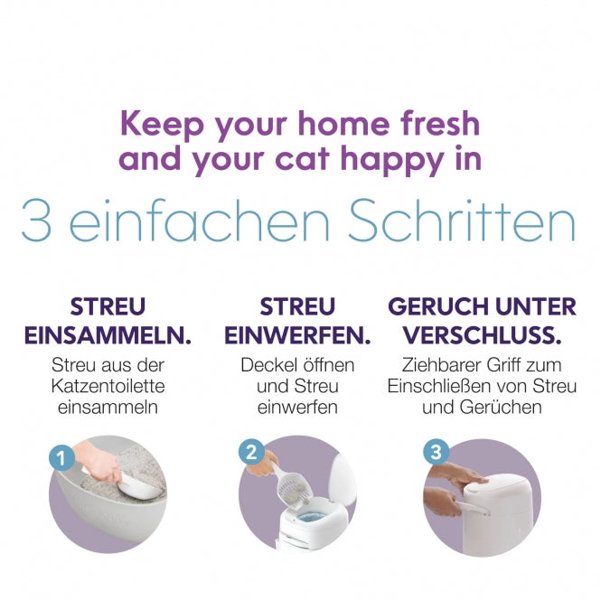 LitterLocker by Litter Genie Katzenstreu-Entsorgungseimer – Produktansicht