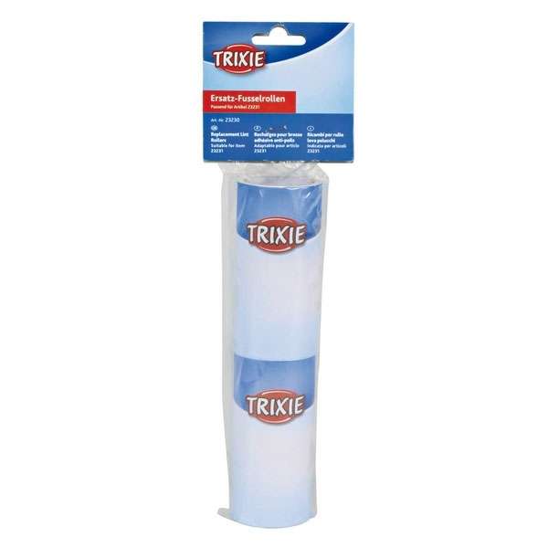 Trixie Ersatzrollen für Fusselrolle – 2 × 60 Blätter – Produktansicht