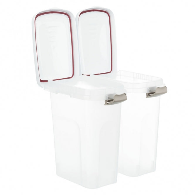 Trixie Futtertonne für Trockenfutter und Streu – 25 L