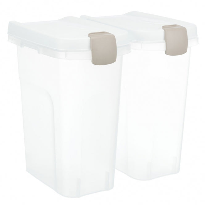 Trixie Futtertonne für Trockenfutter und Streu – 15 L