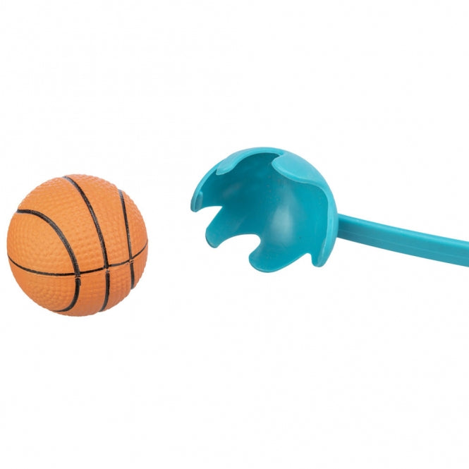 Trixie Ballschleuder mit schwimmfähigem Ball – 6/60 cm