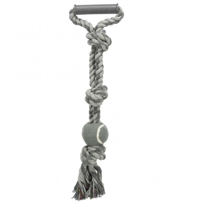 Trixie Spieltau mit Tennisball – 50 cm – Produktansicht