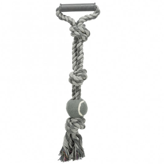 Trixie Spieltau mit Tennisball – 50 cm – Produktansicht