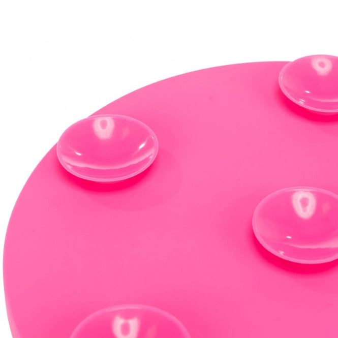 Trixie Lick’n’Snack Schleckmatte aus Silikon – rund mit Saugnäpfen