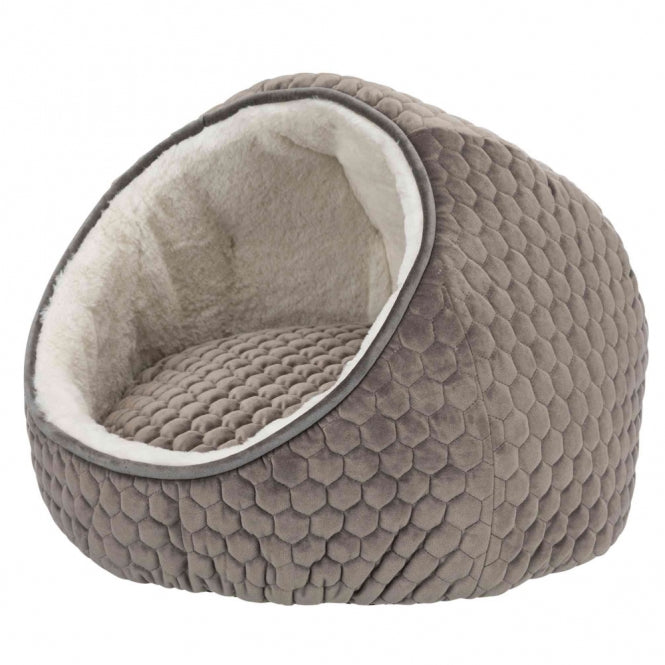 Trixie Katzen-Kuschelhöhle Livia – taupe, 45 x 33 cm