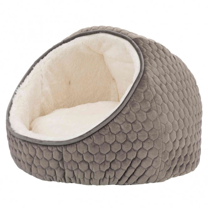 Trixie Katzen-Kuschelhöhle Livia – taupe, 45 x 33 cm