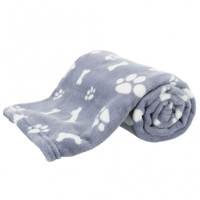 Trixie Kenny Kuscheldecke für Hunde und Katzen – Blau - 75 × 50 cm