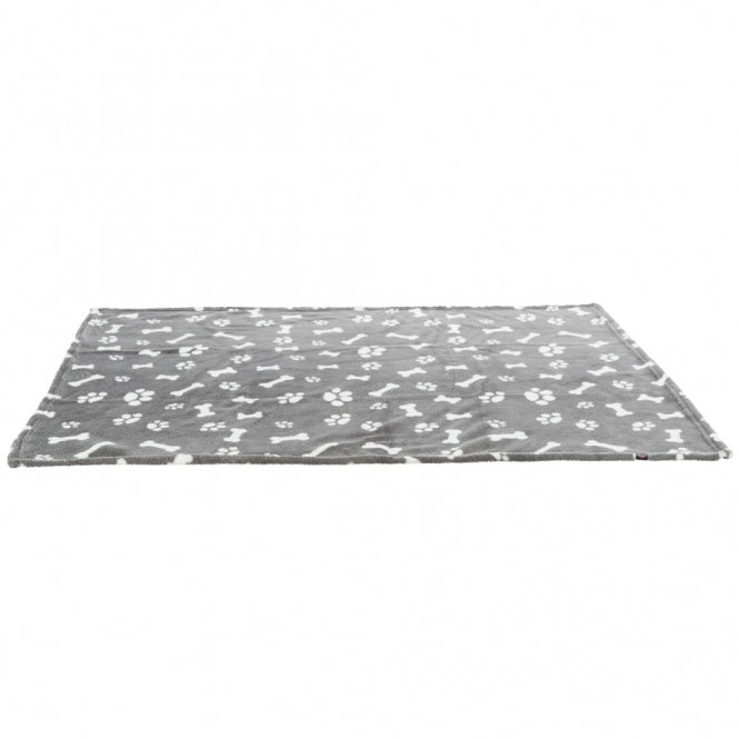 Trixie Kenny Kuscheldecke für Hunde und Katzen – Grau - 100 × 75 cm