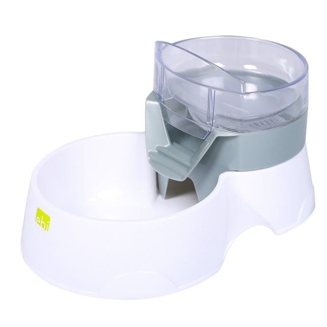 EBI Pet Feeder 2in1 – Futter- und Trinkstation – Grau