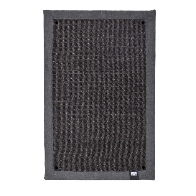 EBI Krappa Kratzmatte aus Sisal – Eck-Kratzmatte Krappa - 58 x 38cm - schwarz