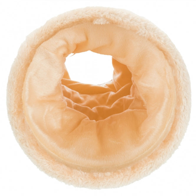 Trixie Crunch Plüschtunnel für Katzen – 60 cm – Beige