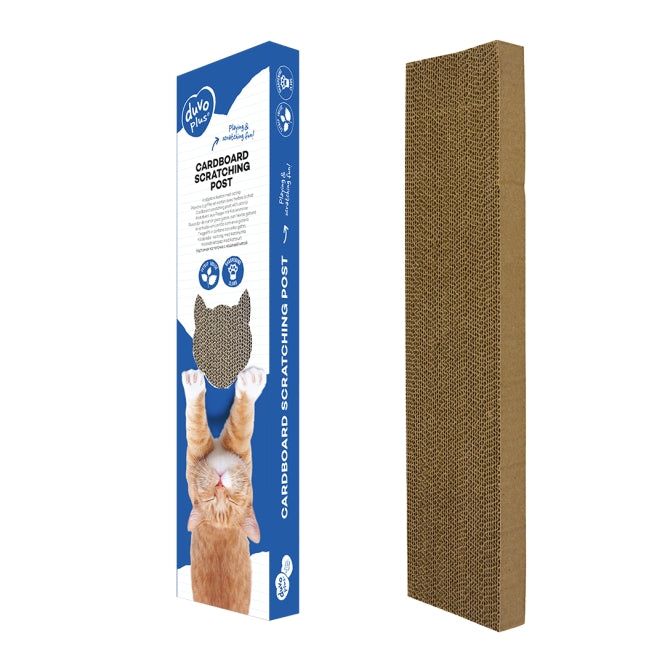 Duvoplus Kratzpappe mit Catnip – 50 × 13 cm – Produktansicht