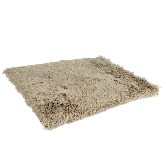 Duvoplus Snug Liegematte für Hunde – beige - S - 61x46x7cm