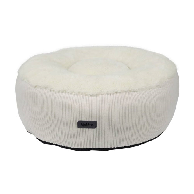 Nobby Katzen-Donutbett Kamba – beige