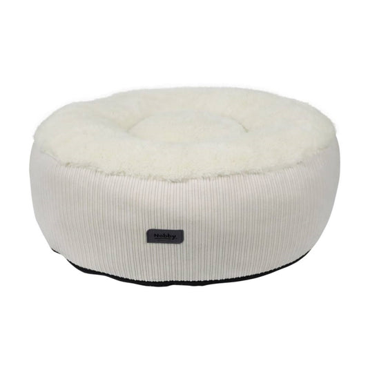 Nobby Katzen-Donutbett Kamba – beige