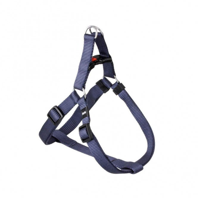 Karlie ASP Step&Go Hundegeschirr aus Nylon – Nachtschattenblau - 15 mm, 41-58 cm