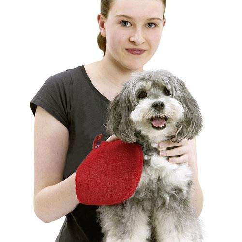 Karlie Brush & Clean Pflegehandschuh – Produktansicht