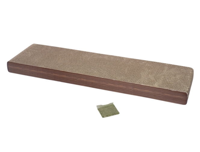 Nobby XL Kratzbrett aus Karton mit Catnip – Produktansicht