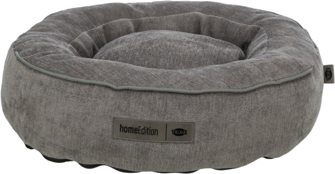 Trixie Vital Bett Lennox, rund – grau
