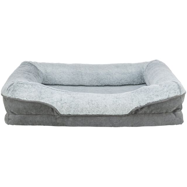 Trixie Vital Bett Lino Soft – grau/hellgrau